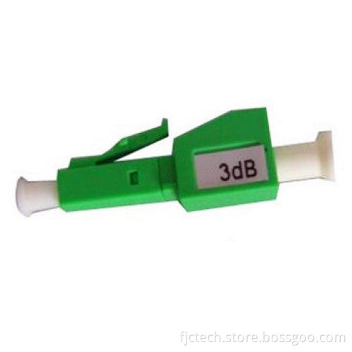 3dB LC APC Male-female Fiber-optic Attenuator with Low Back Reflection